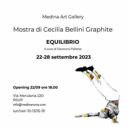Mostra personale di cecilia bellini equilibrio